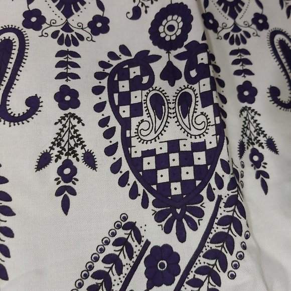 tunic shirt loose soft airy summer beach v-neck - Picture 5 of 10